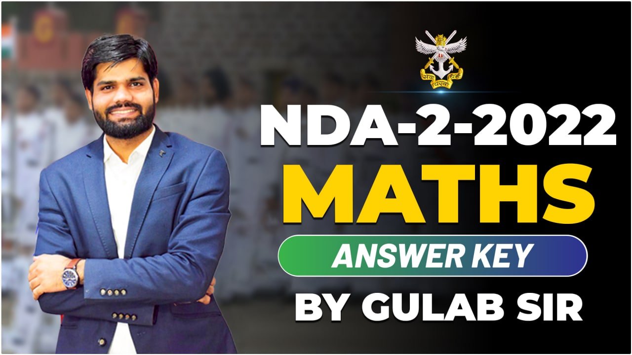 Maths Answer Key By Gulab Sir Wda Warriors Defence Academy Best Nda