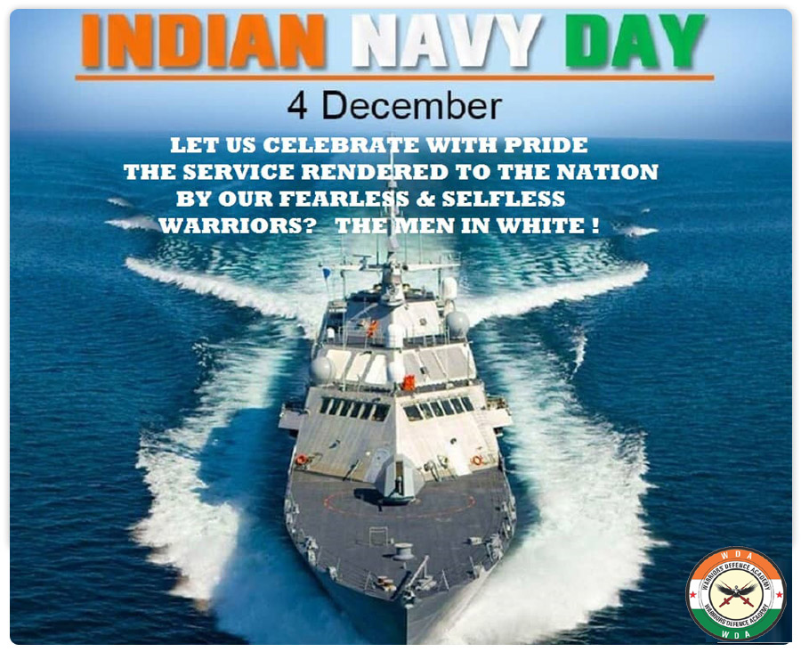 Indian Navy Day | Best Defence Coaching in Lucknow | Warriors Defence Academy | Best NDA Coaching in Lucknow