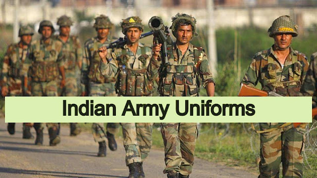Different types of Indian Army Uniforms | Best Defence Coaching in Lucknow