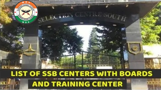 How Many SSB Centres are there in India?
