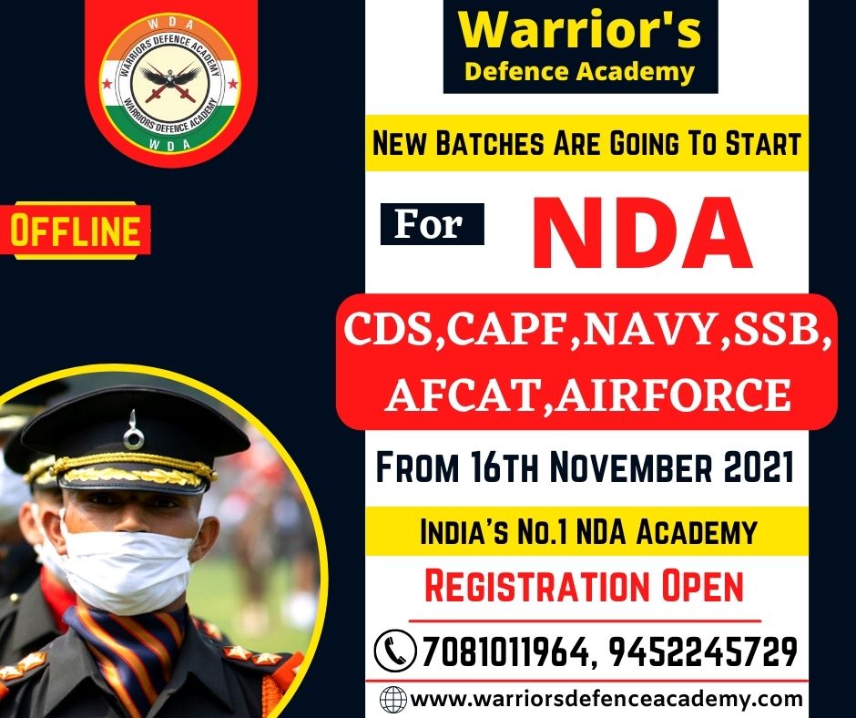 NDA Exam Pattern Details: Best NDA Coaching in Lucknow | Warriors Defence Academy | Best NDA Coaching in Lucknow