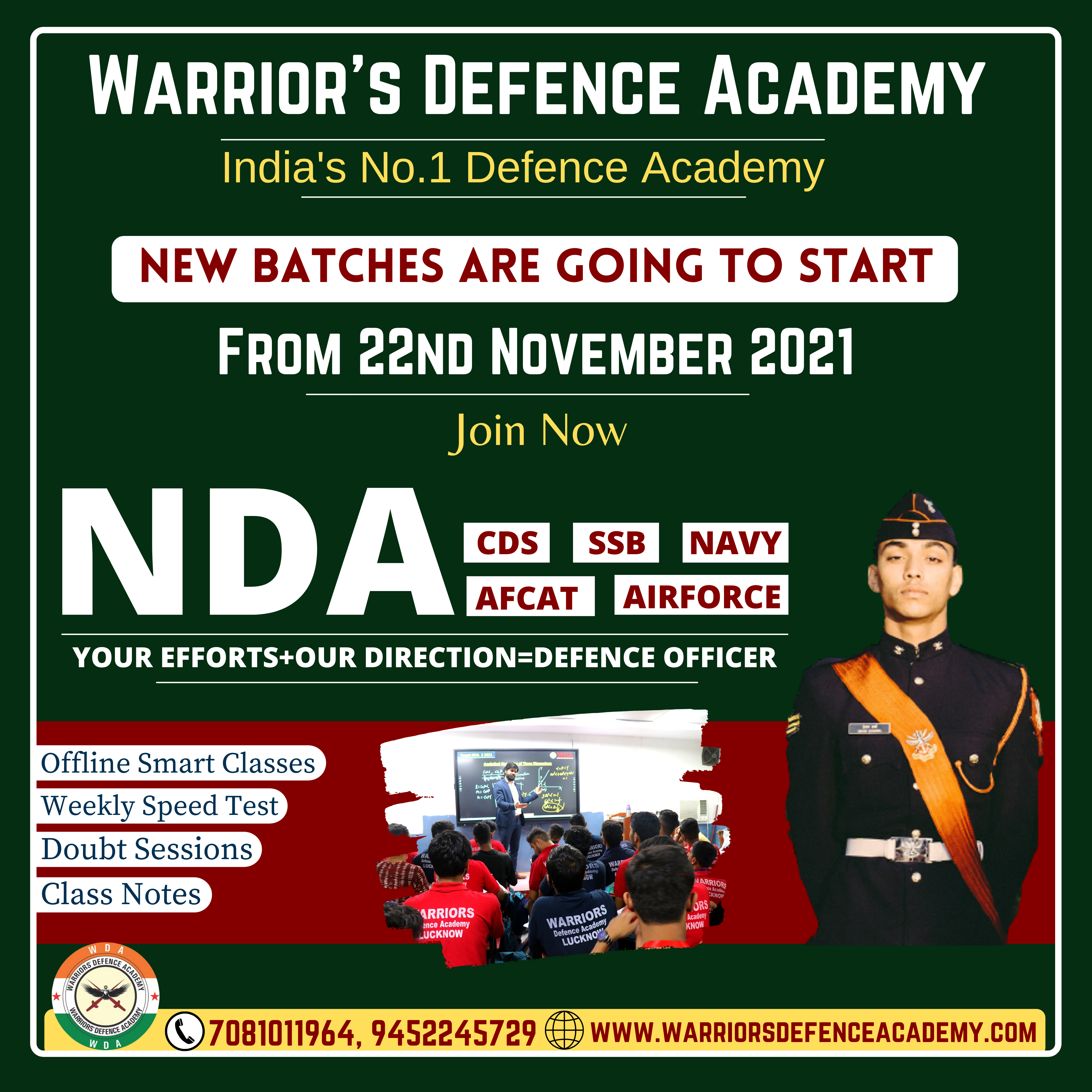 Best NDA Coaching in India | Top NDA Coaching in Lucknow