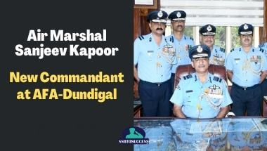 Meet Air Marshal Sanjeev Kapoor – New NDA Commandant