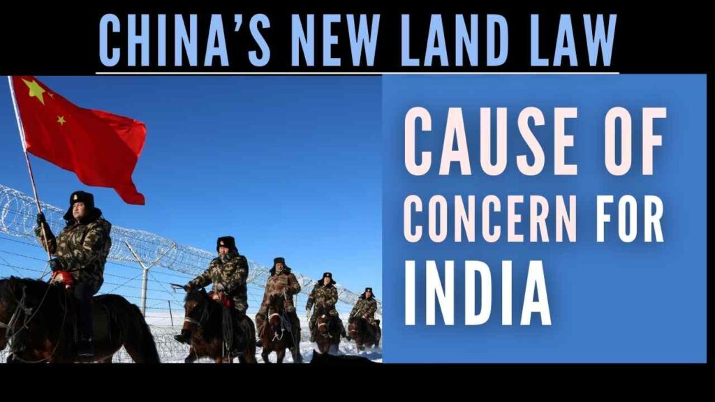 China's new land border law: Best NDA Coaching in Lucknow