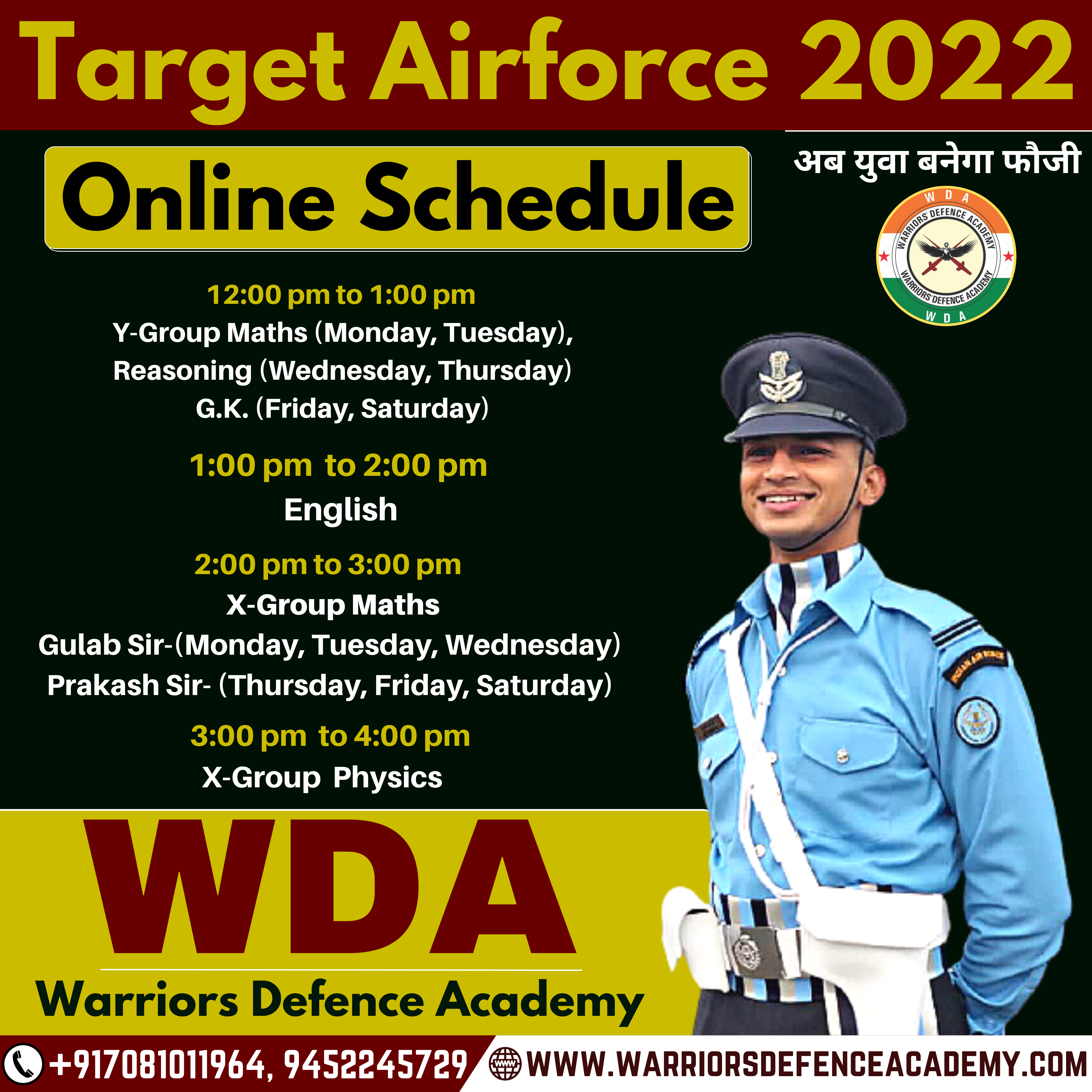 NDA Coaching in India | Top Defence Coaching in India | Warriors Defence Academy | Best NDA Coaching in Lucknow