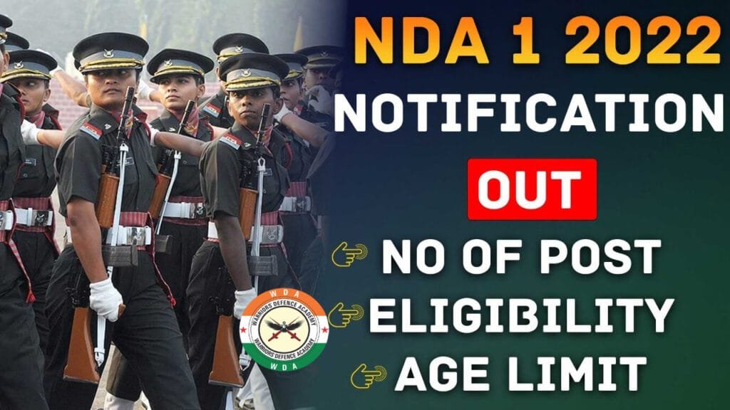 NDA 1 2022 Notification Out | Best NDA Coaching in Lucknow