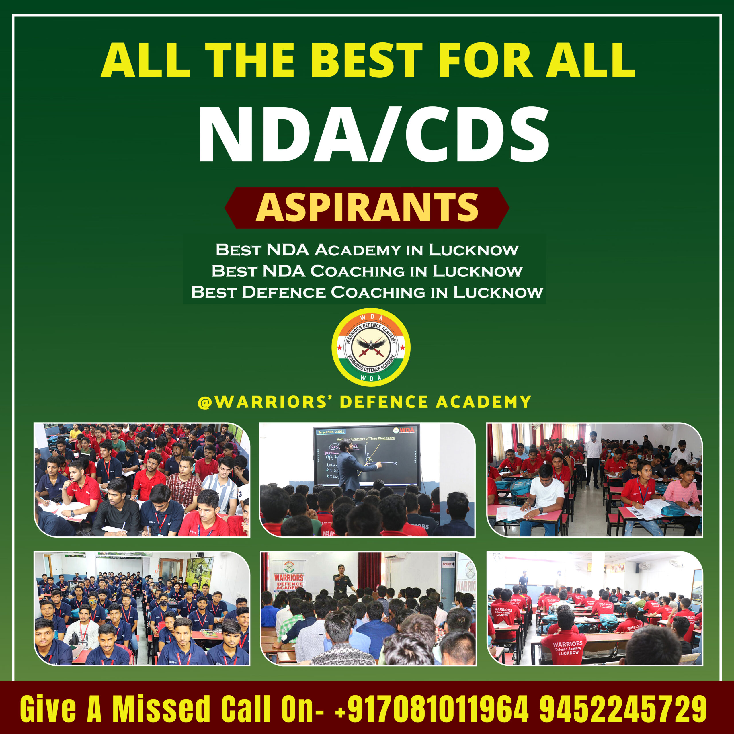 Best NDA Academy in Lucknow - Best NDA Coaching in Lucknow