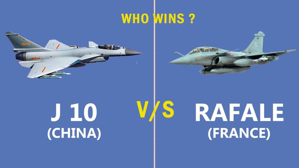COMPARISON OF CHINA'S J-10C VS FRANCE RAFALE FIGHTER JET