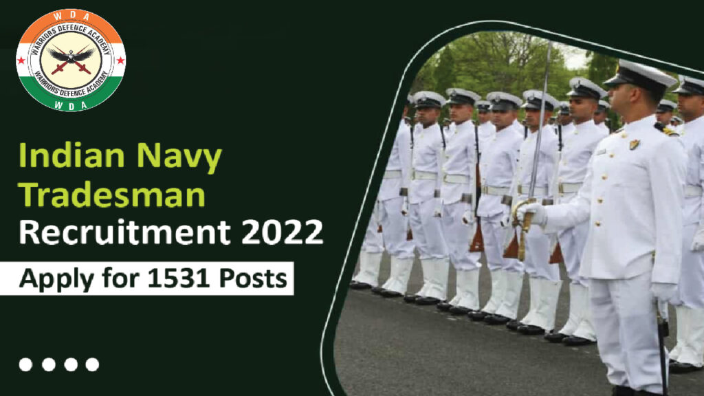 #Indian Navy Tradesman Jobs 2022 - Best NDA Coaching in Lucknow