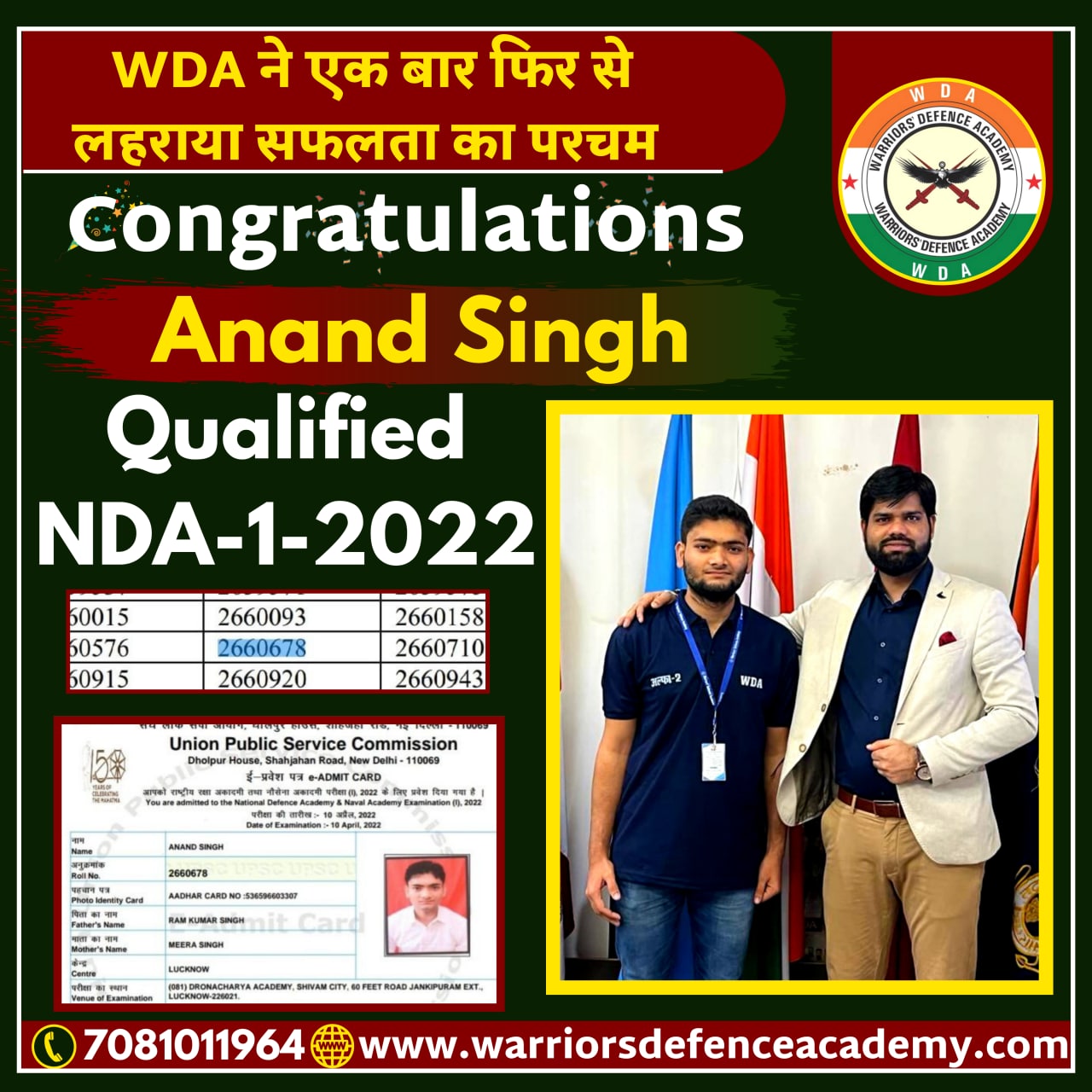 NDA Selection 2022 | Best NDA Coaching in Lucknow