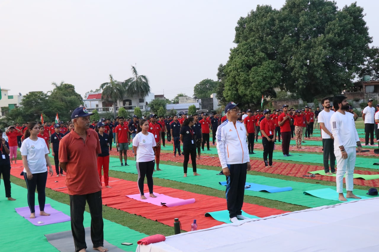 WDA-Yoga Day 21 June 2022 | Best Defence Academy in Lucknow