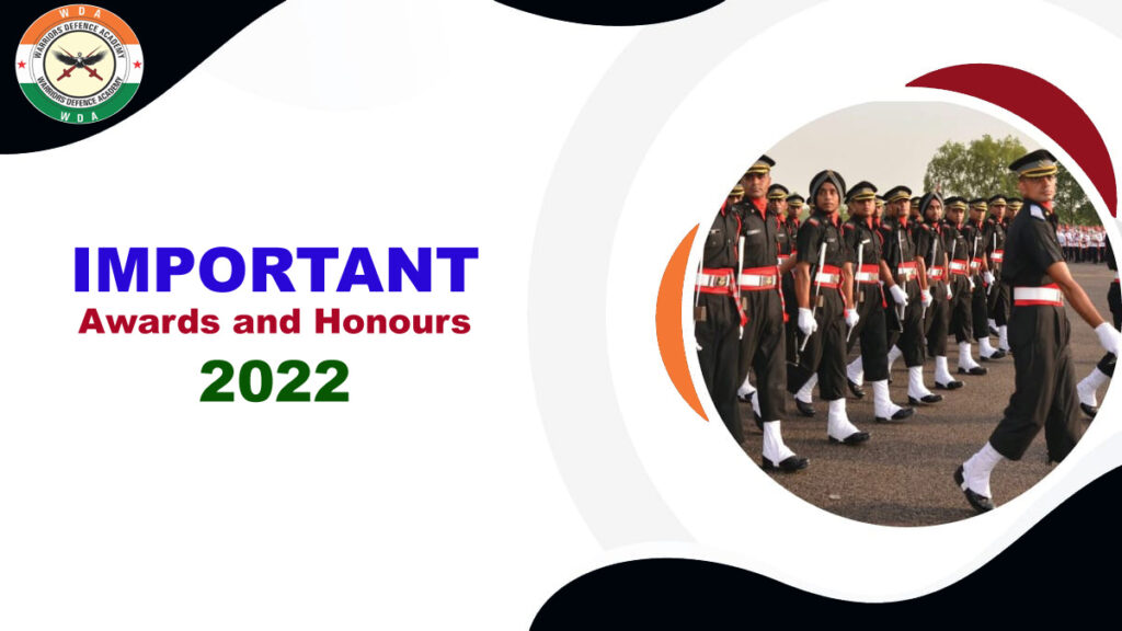 Important Awards and Honours 2022