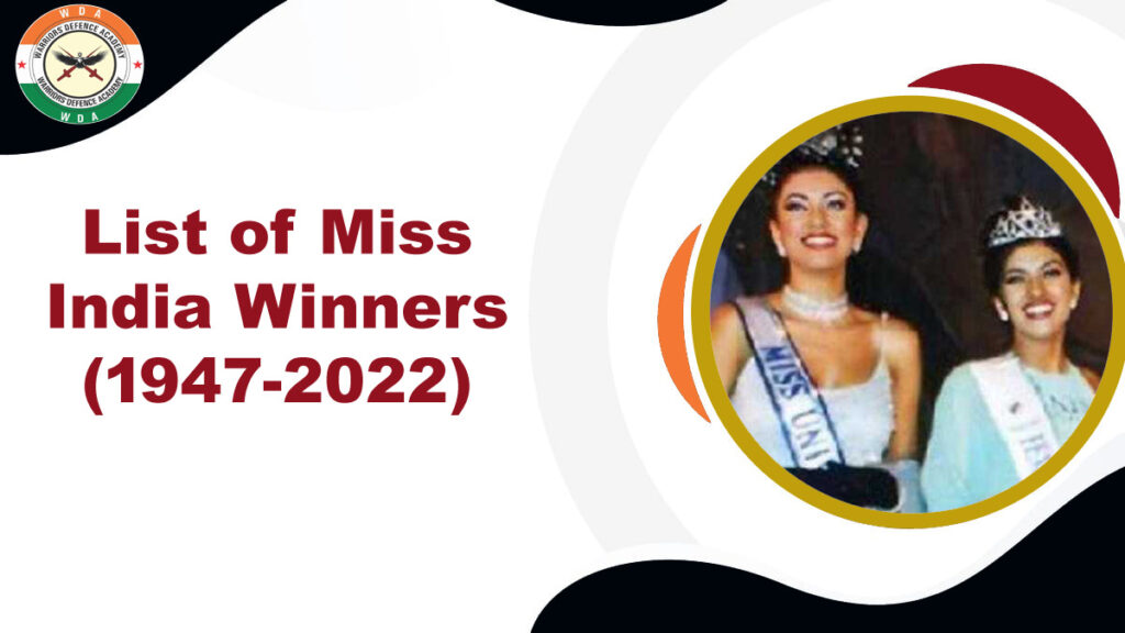 List of Miss India winners (1947-2022)