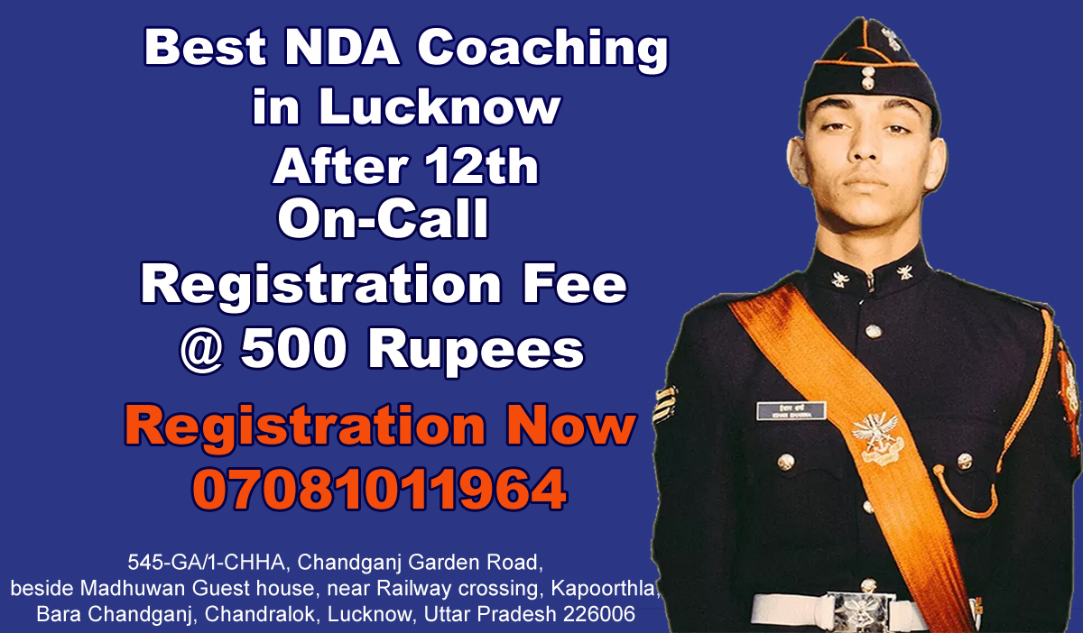 Best NDA Coaching in Lucknow After 12th