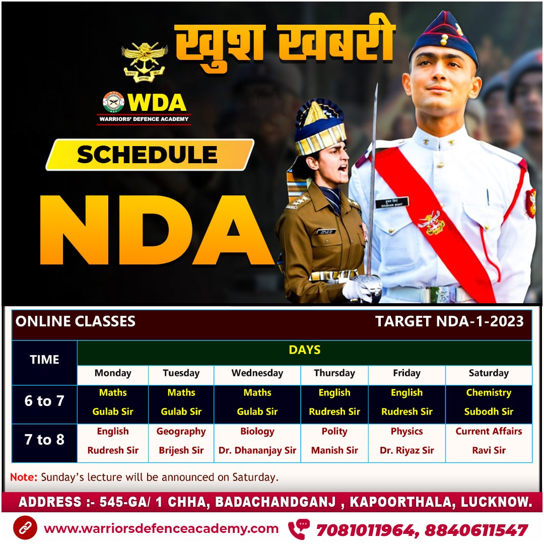 Best NDA Coaching institute in Lucknow