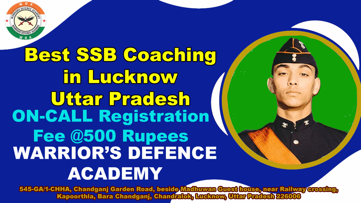 SSB Defence Academy in Lucknow Uttar Pradesh