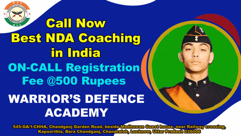 Call Now Best NDA Coaching in India