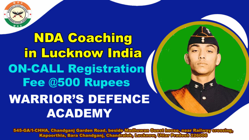 Top NDA Coaching In Lucknow | WDA