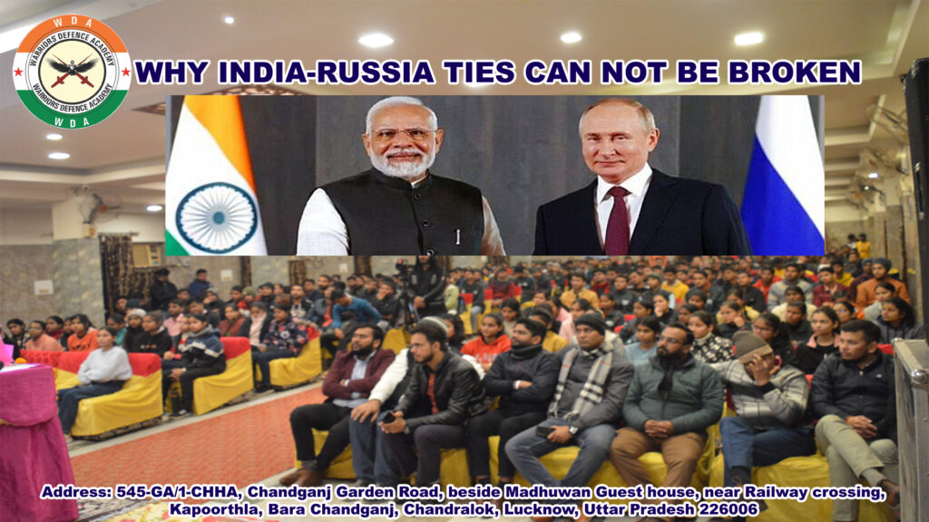 WHY INDIA-RUSSIA TIES CAN NOT BE BROKEN