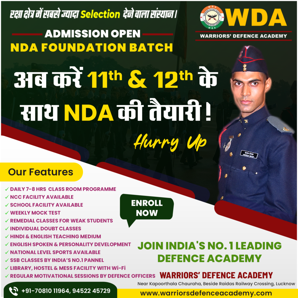 Best Institute for NDA Classes in Lucknow