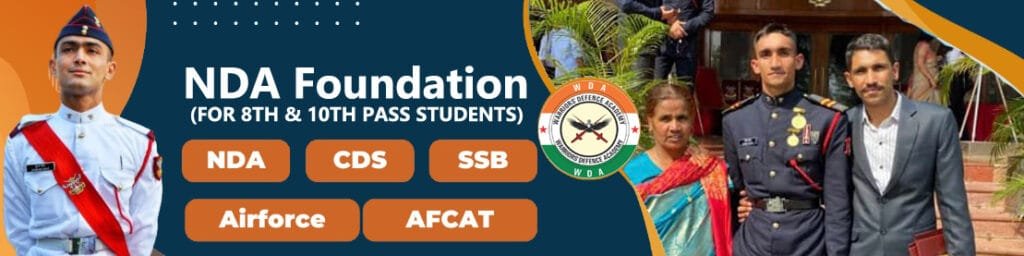 NDA Foundation (FOR 8TH & 10TH PASS STUDENTS)