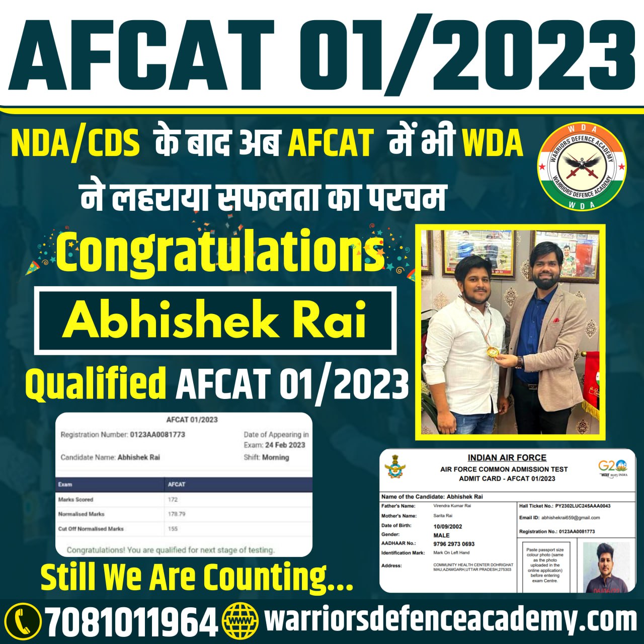 Top NDA Academy India | Admission Open - Warriors Defence Academy
