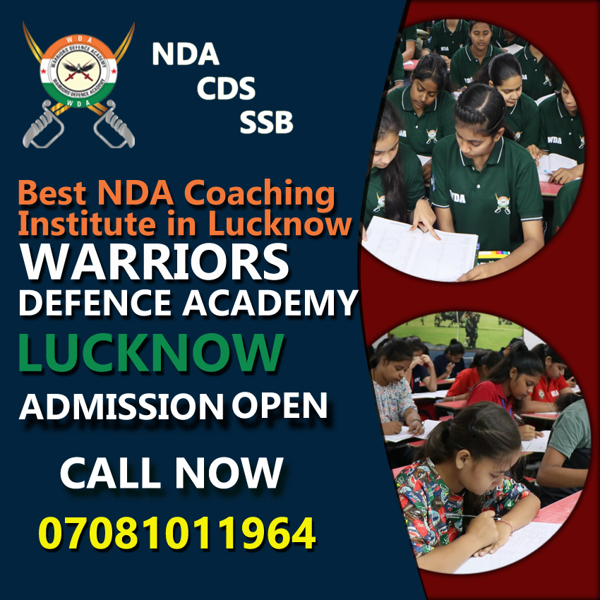 #1Best NDA Coaching institute in Lucknow