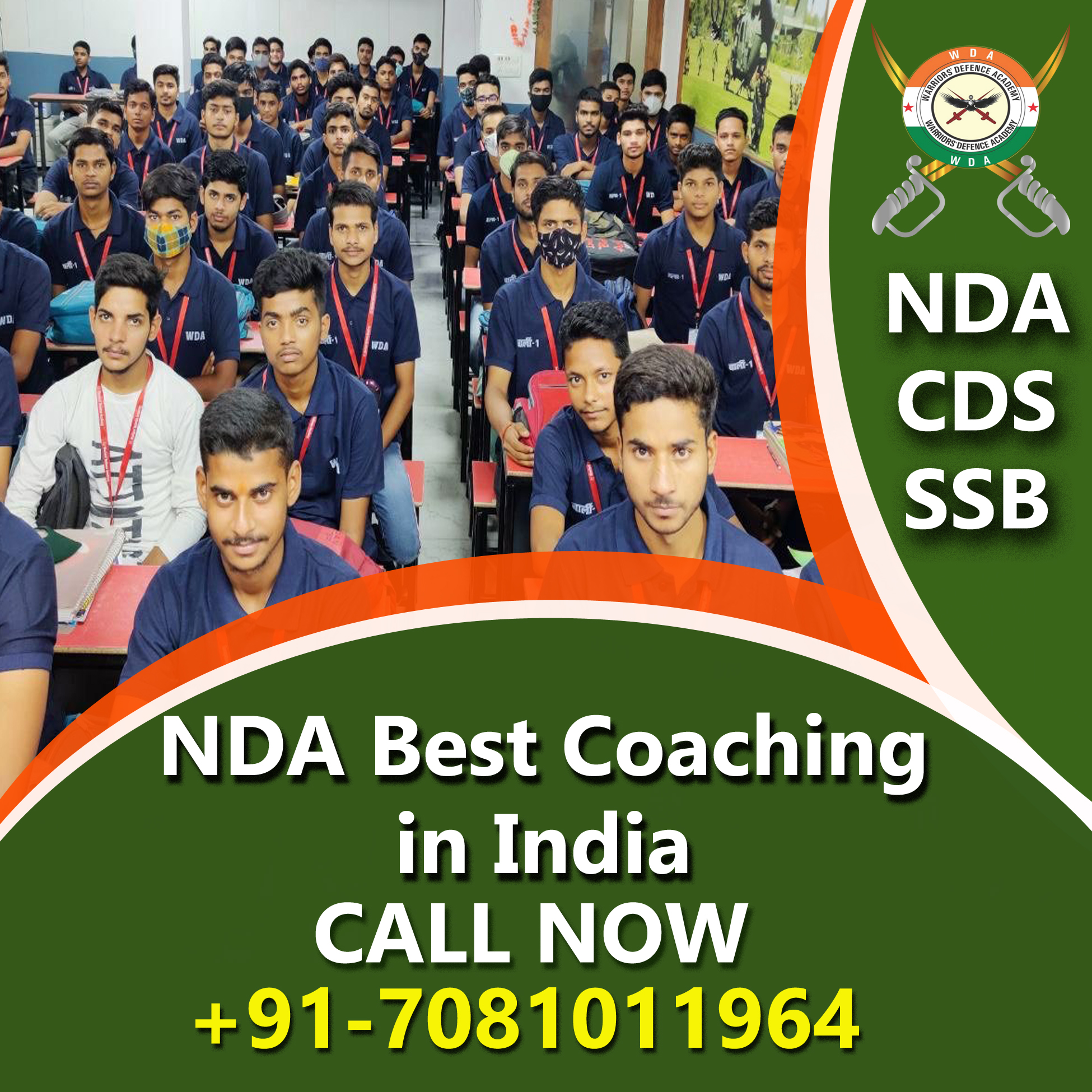 NDA Best Coaching in India | Warriors Defence Academy