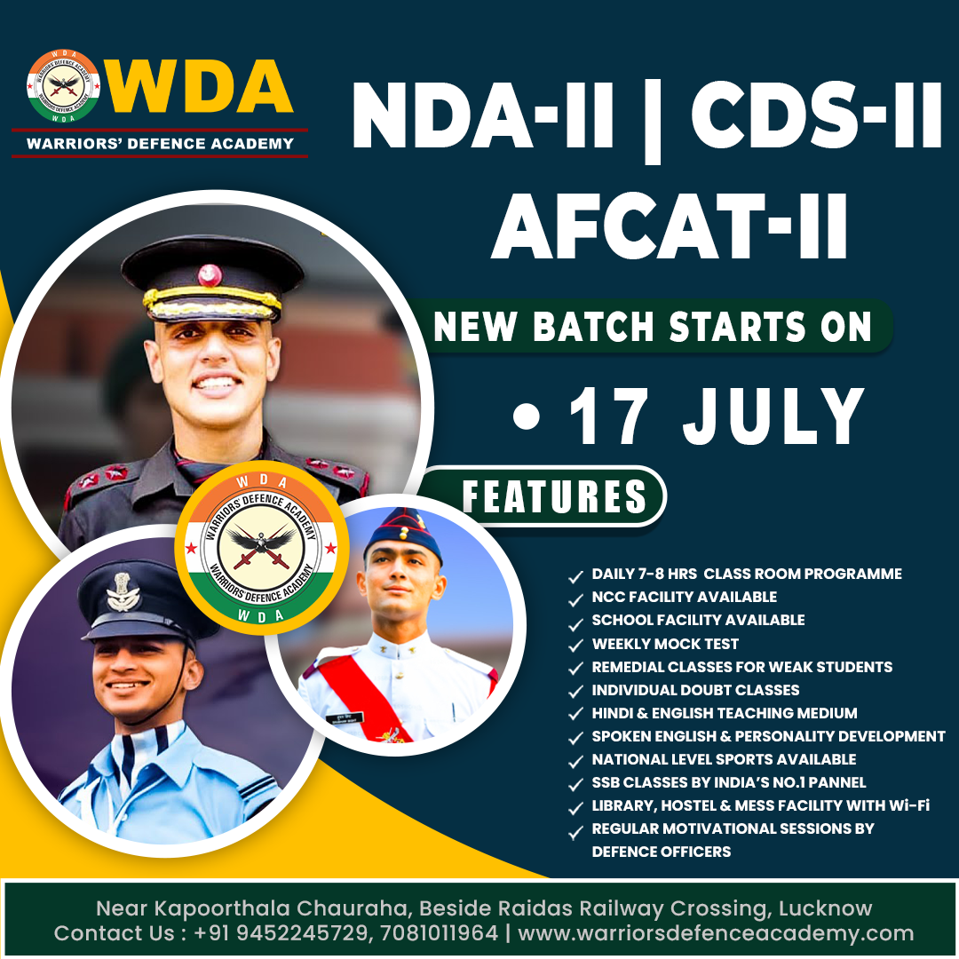 2023 Current Affairs | Best NDA Coaching in Lucknow | Warriors Defence Academy | Warriors Defence Academy Best NDA Coaching in Lucknow
