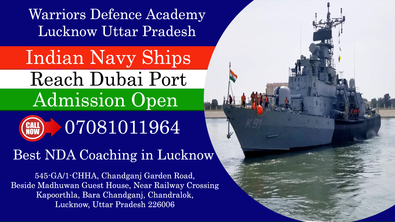 Indian Navy Ships Reach Dubai Port