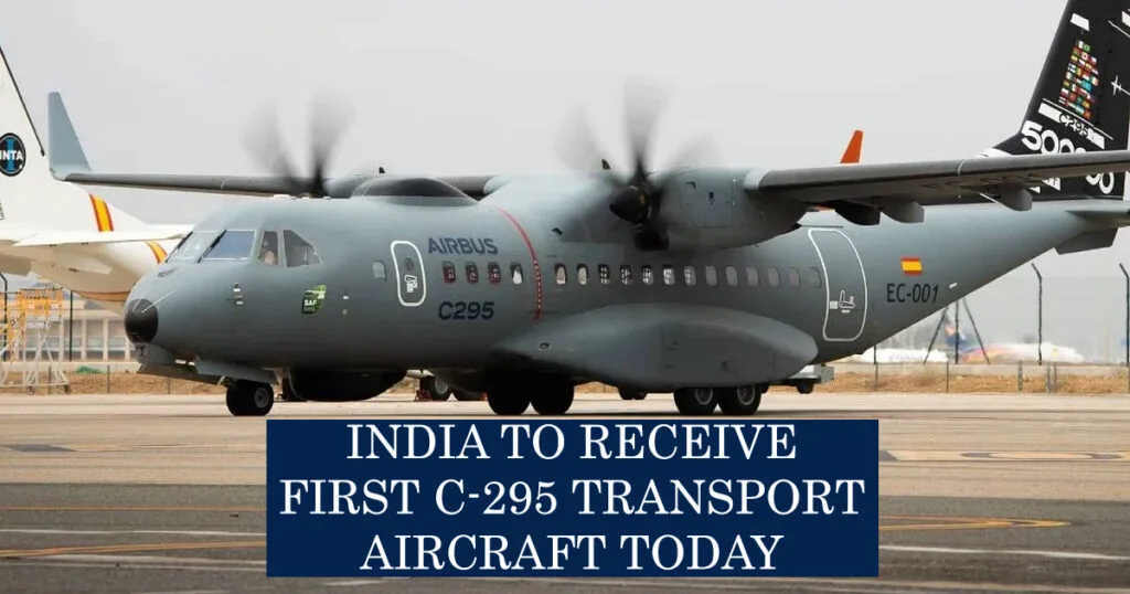 First C-295 Transport Aircraft