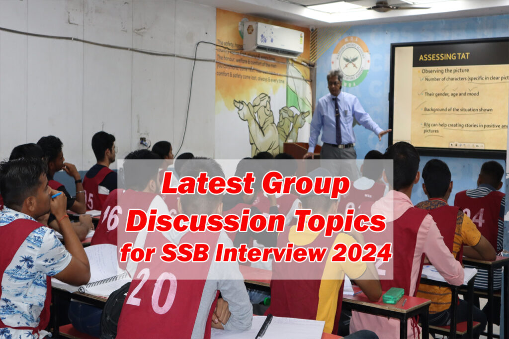Latest Group Discussion Topics for SSB Interview 2024