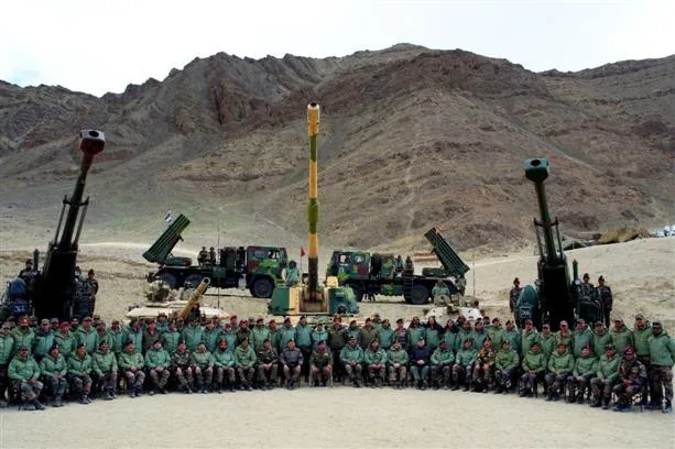 MILITARY EXERCISE ALONG CHINA