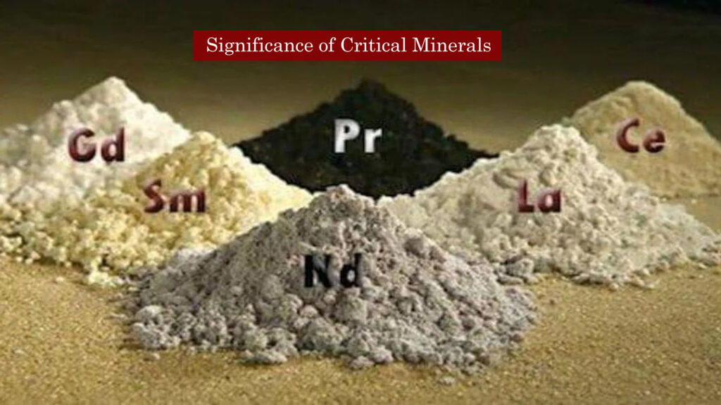 Significance of Critical Minerals