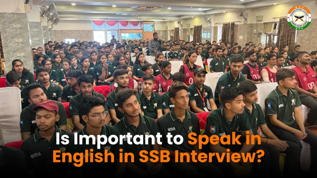 Is Important to Speak in English in SSB Interview