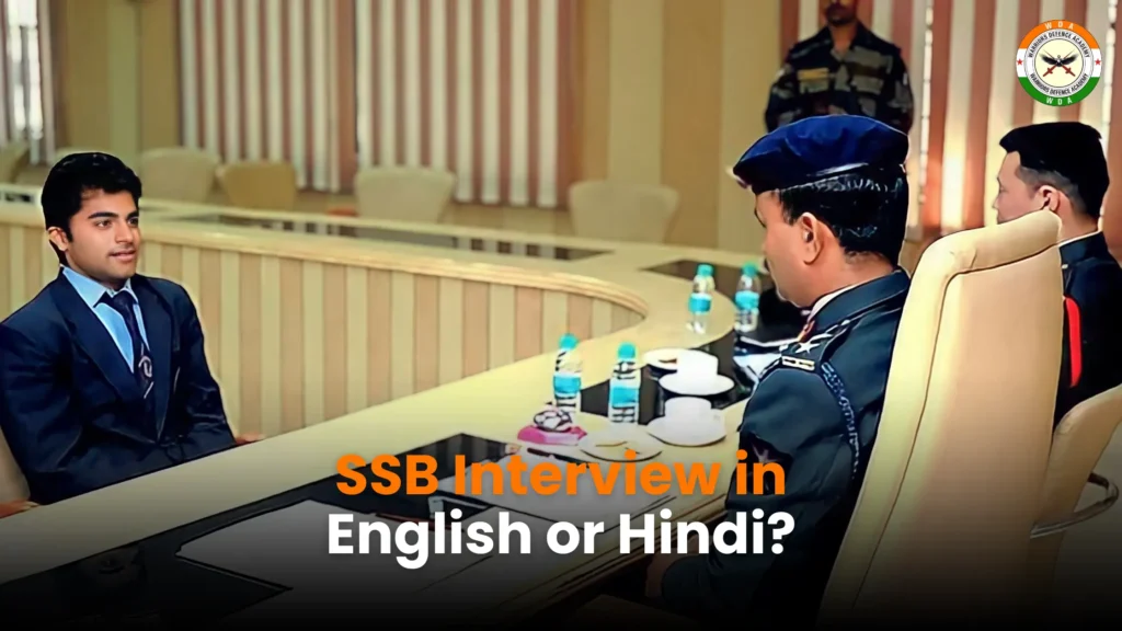 SSB Interview in English or Hindi