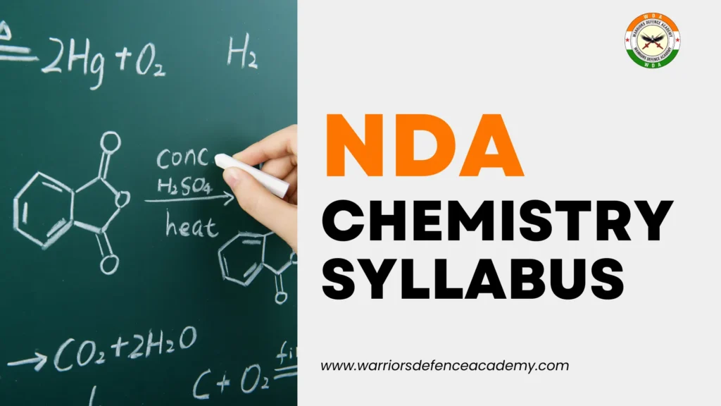 NDA Chemistry Syllabus 2024