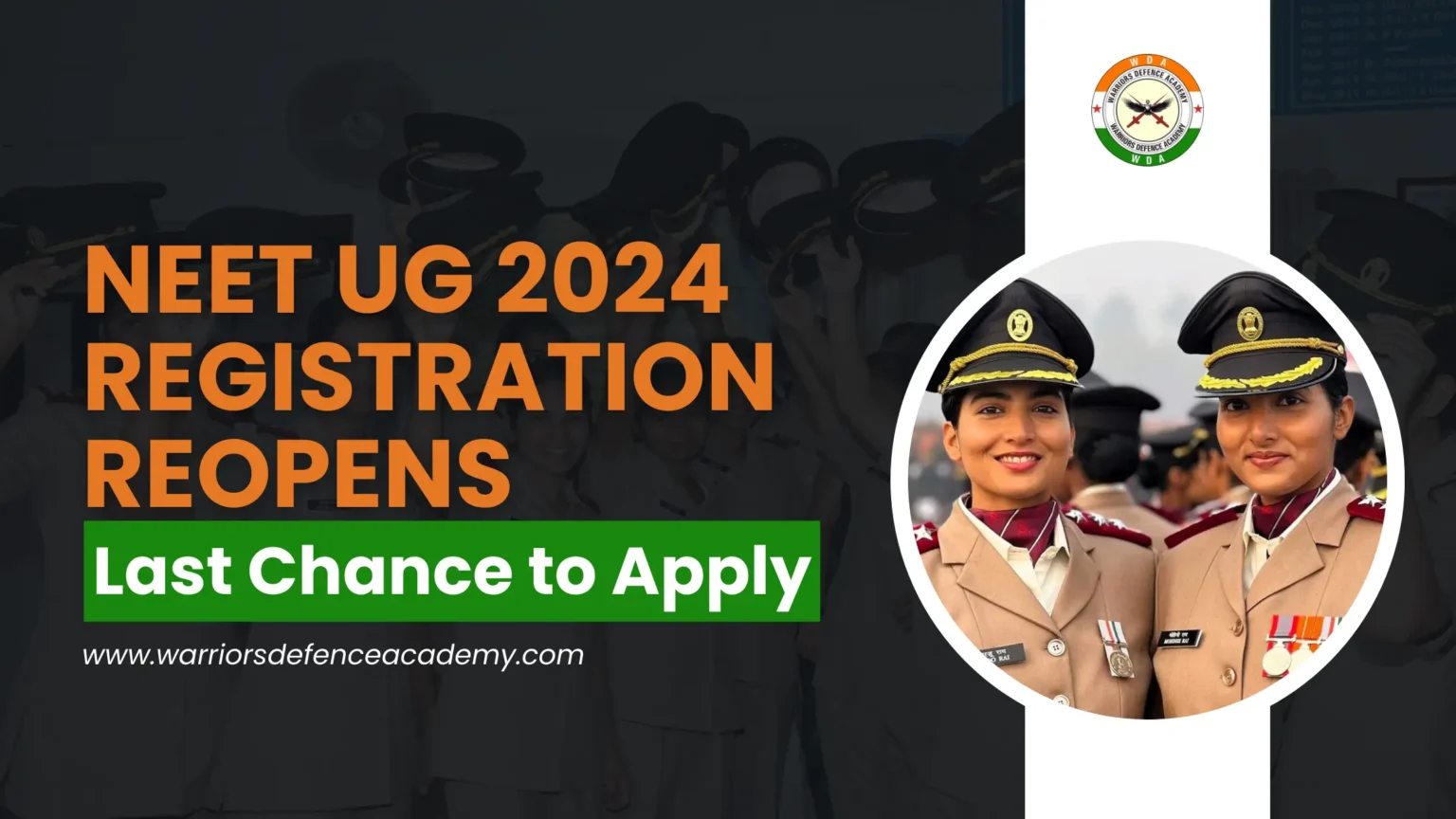 NEET UG 2024 Registration Reopens