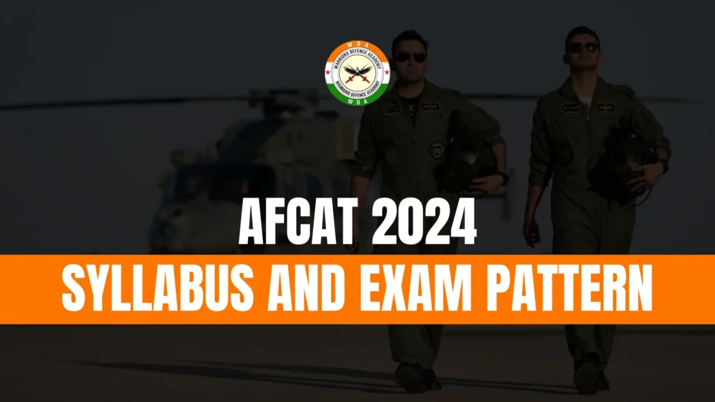 AFCAT 2024 Syllabus and Exam Pattern
