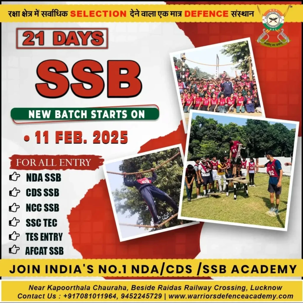 Best SSB Coaching in India