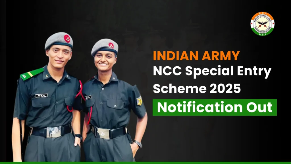 NCC Special Entry 58th Course Notification Out – Check Details