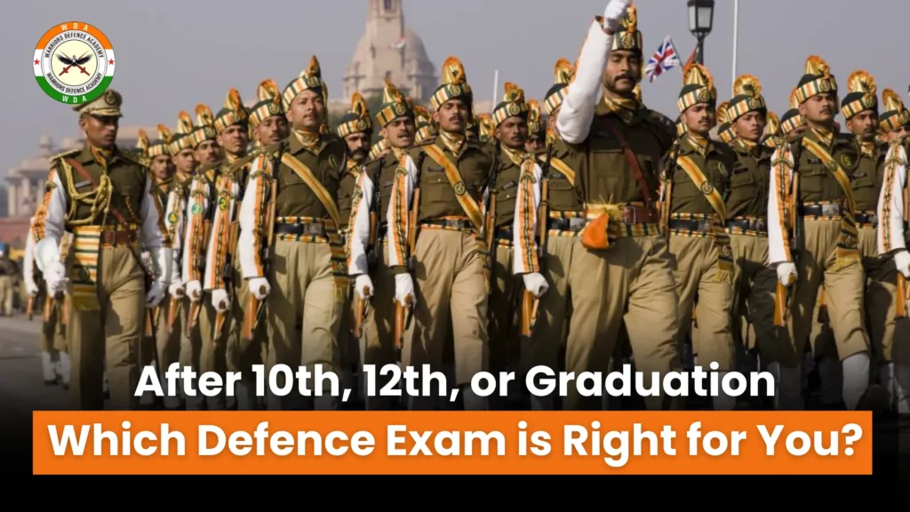 After 10th, 12th, or Graduation Which Defence Exam is Right for You